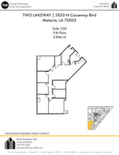 3900 N Causeway Blvd, Metairie, LA for lease Site Plan- Image 1 of 1