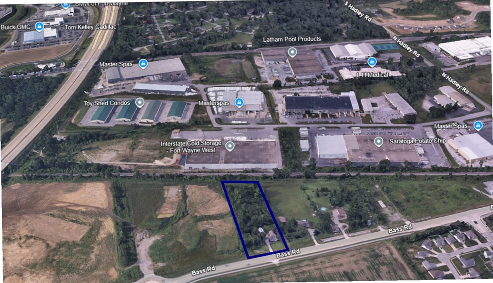 6601 Bass Rd, Fort Wayne, IN for sale - Aerial - Image 2 of 4