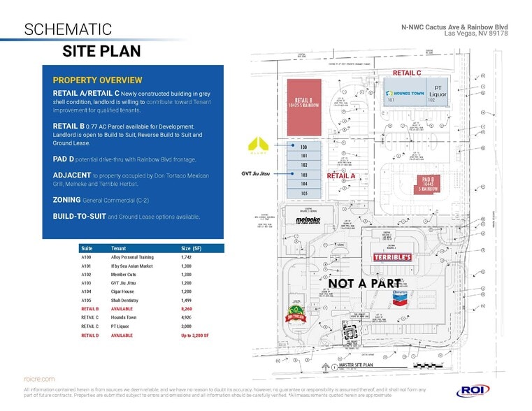 10435 S Rainbow Blvd, Las Vegas, NV for lease - Building Photo - Image 2 of 9