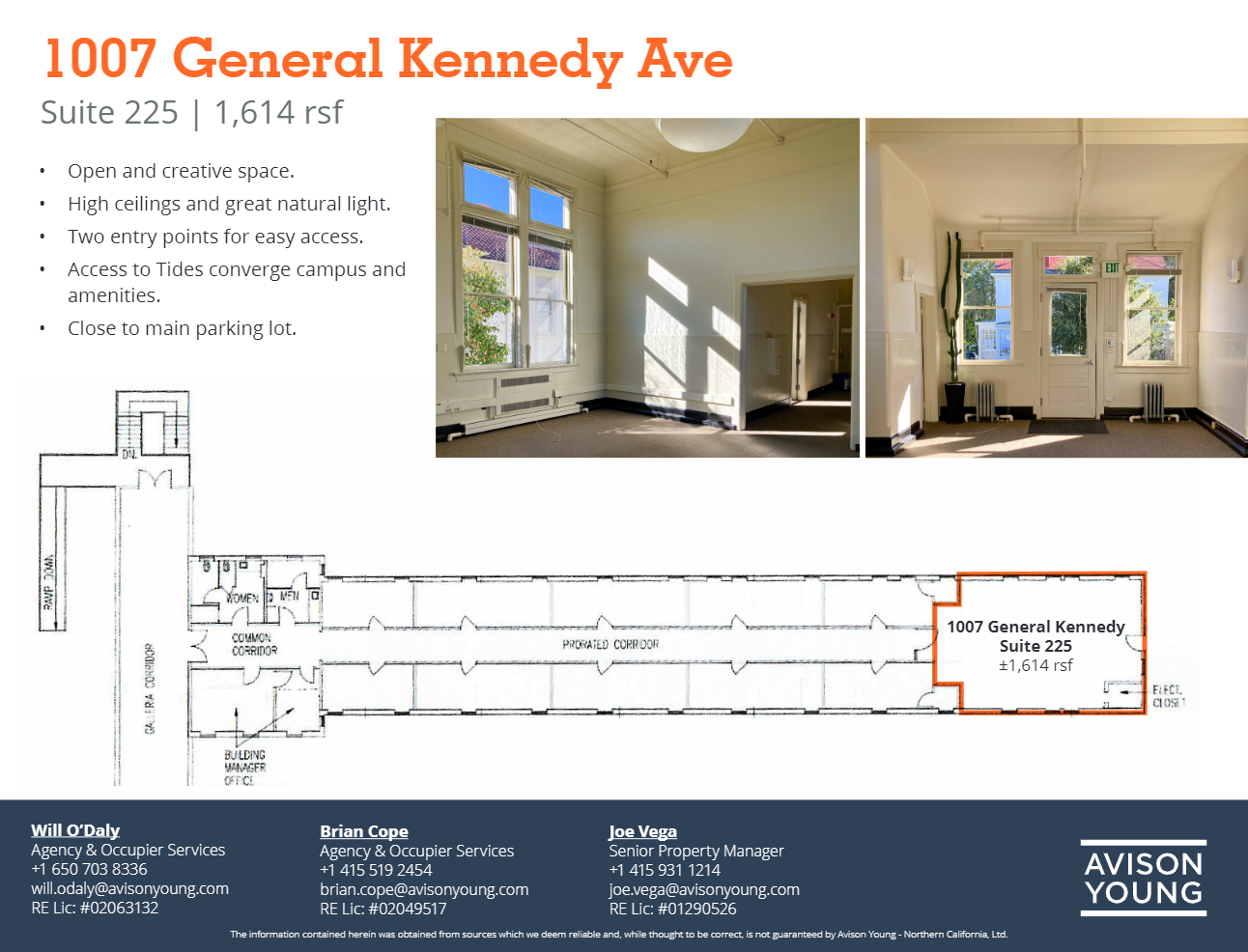 1012-1016 Torney Ave, San Francisco, CA for lease Floor Plan- Image 1 of 1