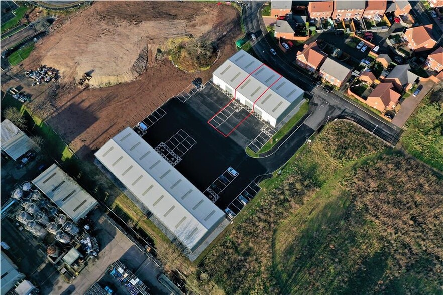 Crosbie Grove, Kidderminster for lease - Aerial - Image 3 of 7