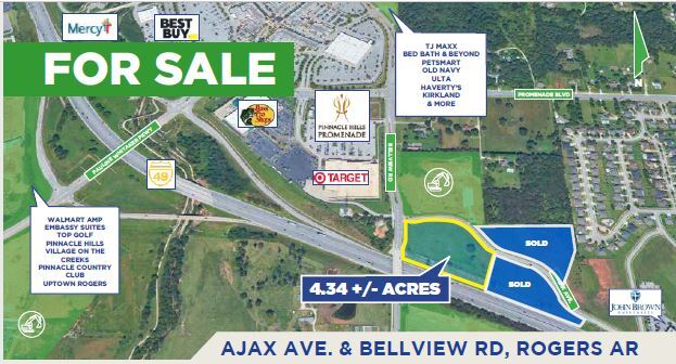 W Ajax Ave, Rogers, AR for sale - Building Photo - Image 1 of 2