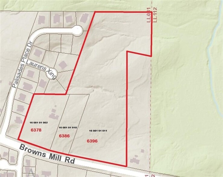 6378 Browns Mill, Stonecrest, GA for sale - Aerial - Image 1 of 7