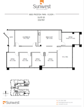 1800 Preston Park Blvd, Plano, TX for lease Floor Plan- Image 1 of 1