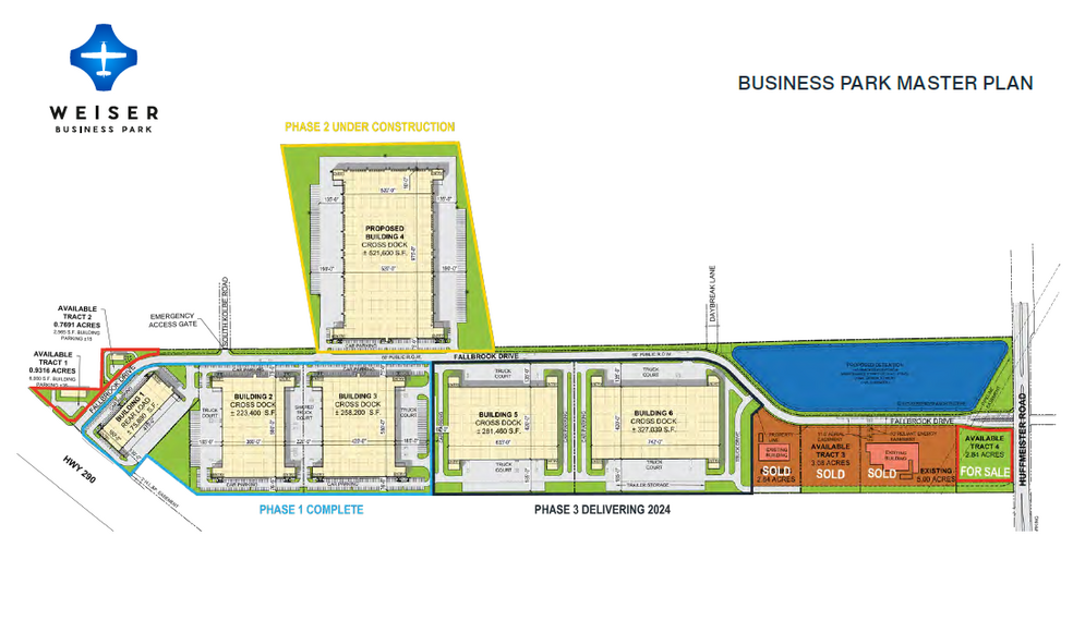 Highway 290 & Fallbrook Drive, Cypress, TX for sale - Site Plan - Image 2 of 5