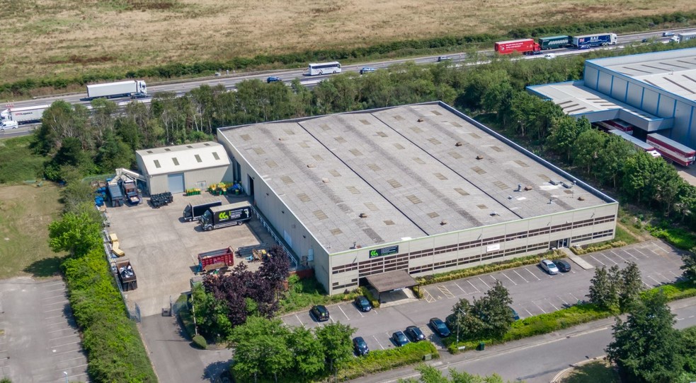 Michigan Dr, Milton Keynes for lease - Aerial - Image 2 of 3