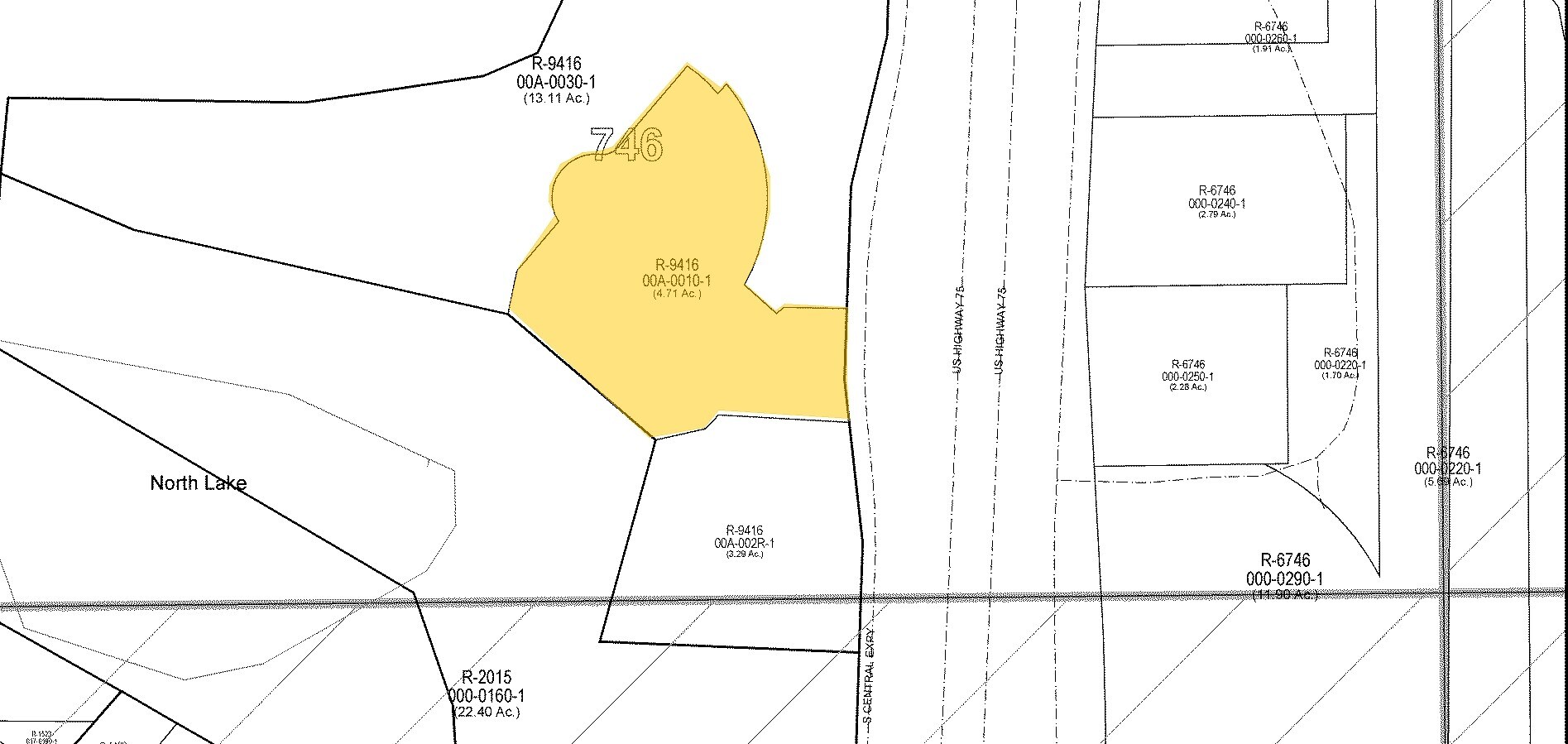 2150 S Central Expy, McKinney, TX for sale Plat Map- Image 1 of 1