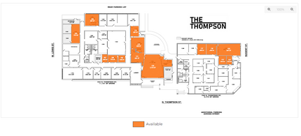 704 N Thompson St, Conroe, TX for lease Floor Plan- Image 2 of 2