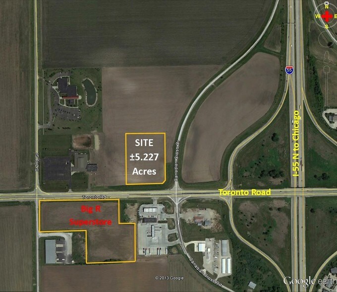 Toronto Road & I55, Springfield, IL 62701