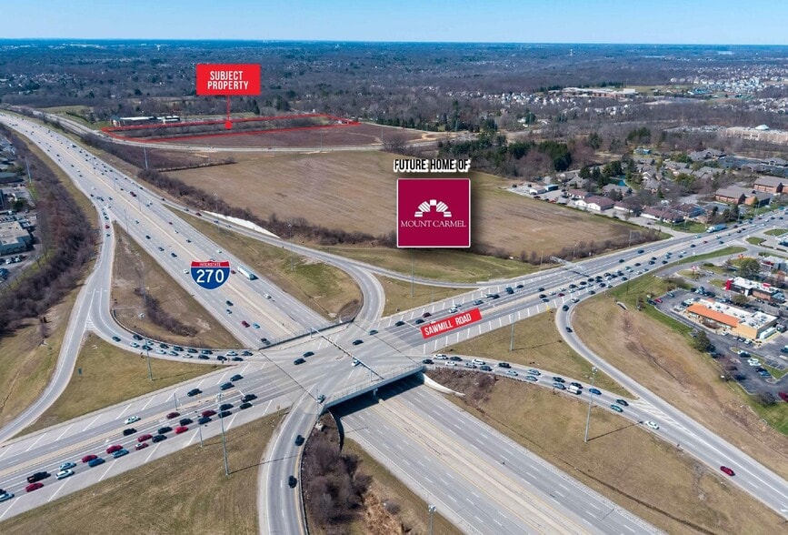 Bright Rd, Dublin, OH for sale - Aerial - Image 2 of 5