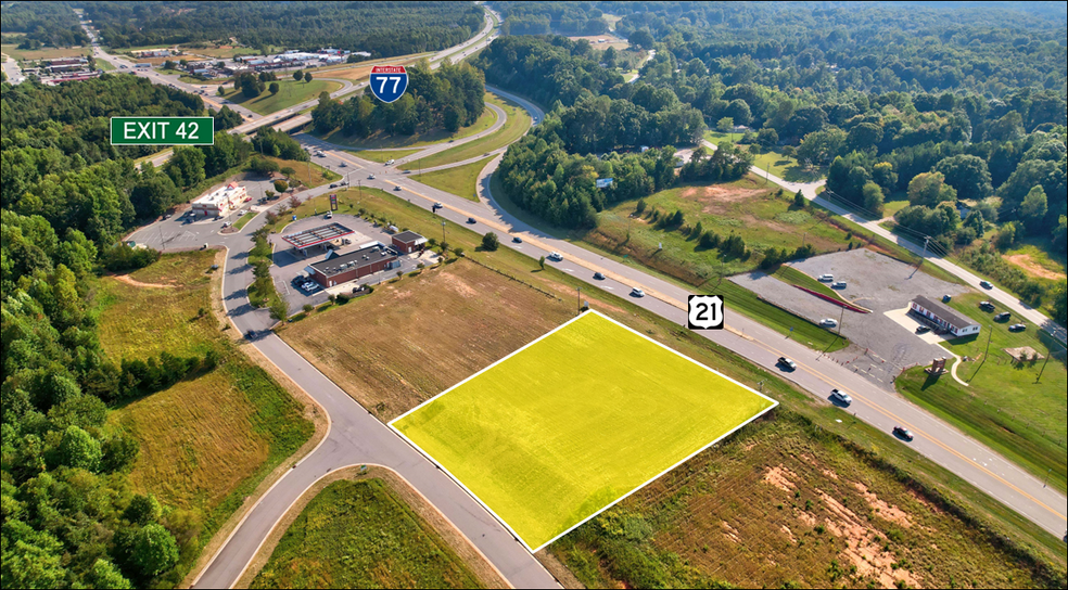 Hwy 21 Hwy, Troutman, NC for sale - Building Photo - Image 2 of 4