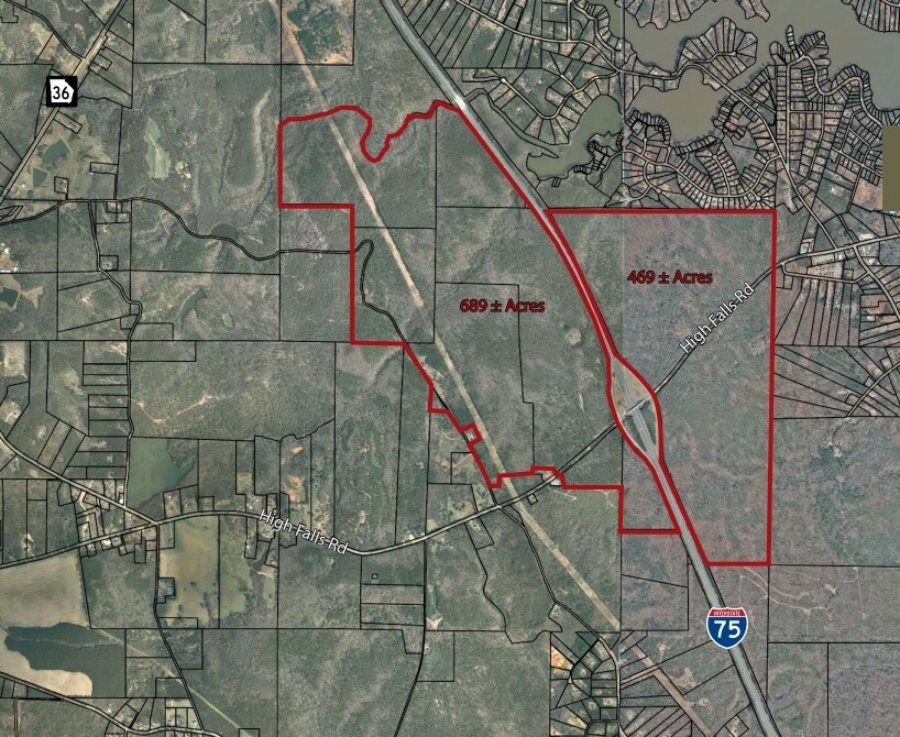 I-75, Barnesville, GA for sale Aerial- Image 1 of 1