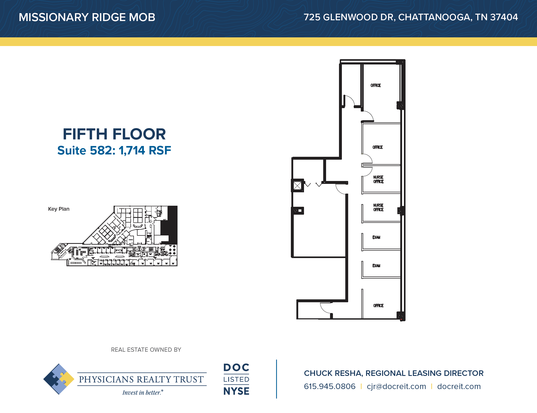 725 Glenwood Dr, Chattanooga, TN for lease Floor Plan- Image 1 of 1