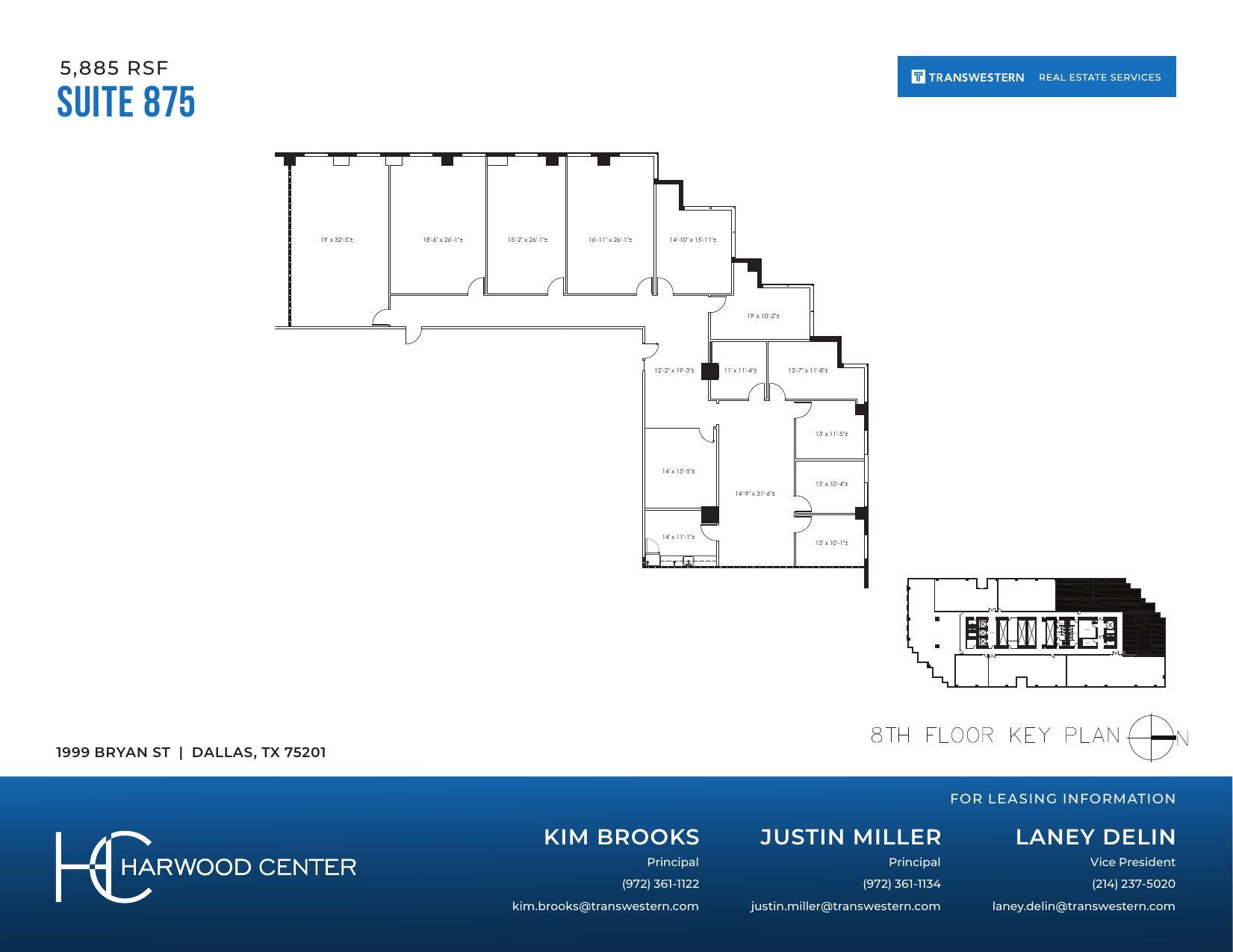 1999 Bryan St, Dallas, TX for lease Floor Plan- Image 1 of 1