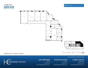 1999 Bryan St, Dallas, TX for lease Floor Plan- Image 1 of 1