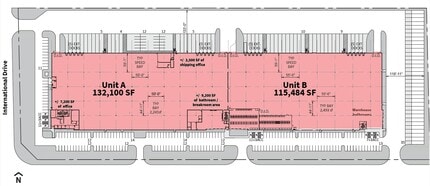 1445 International Dr, Mount Pleasant, WI for lease Floor Plan- Image 1 of 1