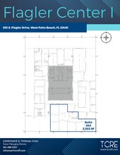 501 S Flagler Dr, West Palm Beach, FL for lease Site Plan- Image 1 of 1