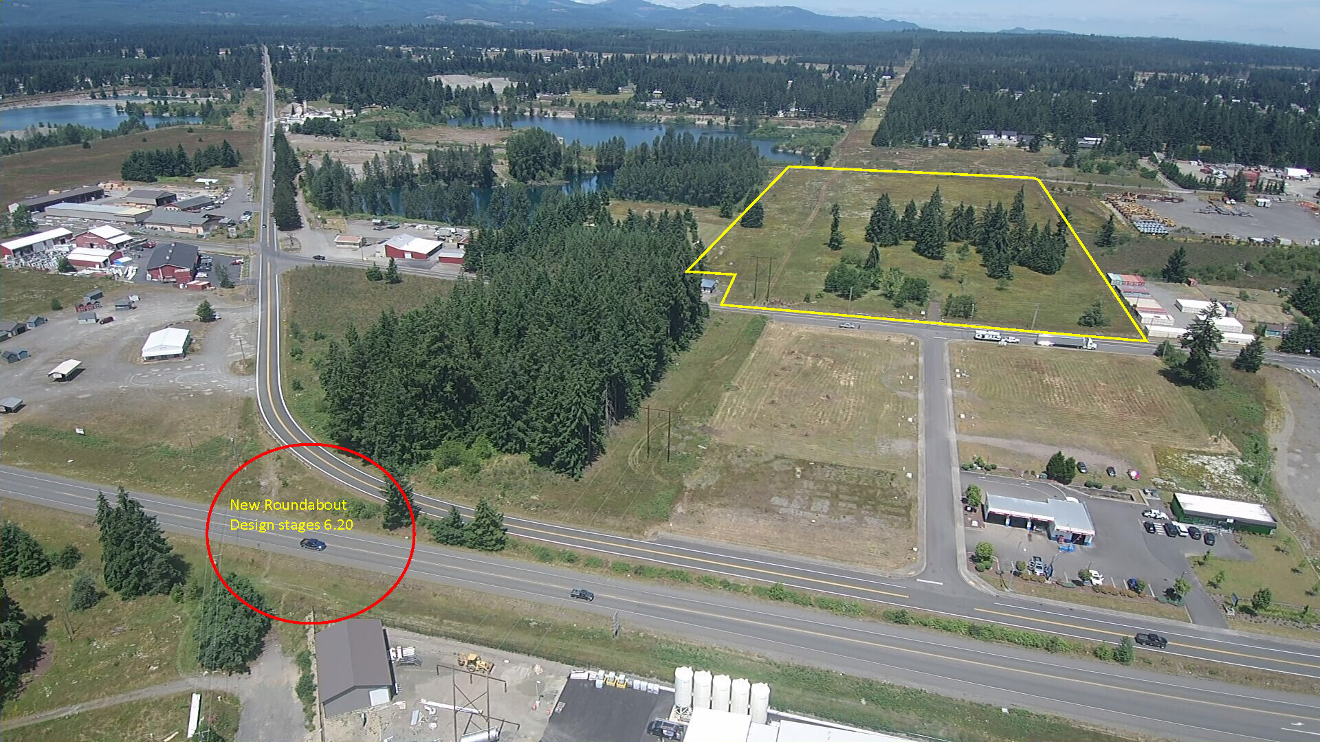 6292 196th Ave SW, Grand Mound, WA for sale Aerial- Image 1 of 1