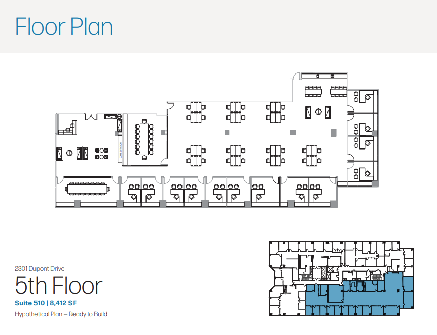 2201 DuPont Dr, Irvine, CA for lease Floor Plan- Image 1 of 1