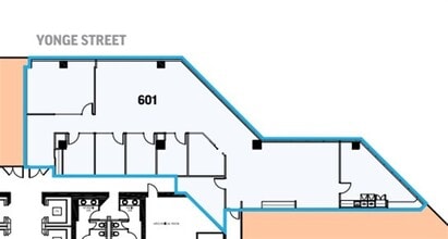 4711 Yonge St, Toronto, ON for lease Floor Plan- Image 1 of 1