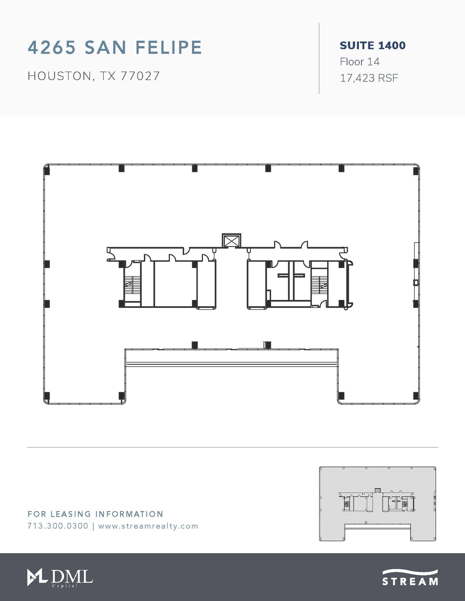 4265 San Felipe St, Houston, TX for lease Floor Plan- Image 1 of 1