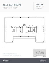 4265 San Felipe St, Houston, TX for lease Floor Plan- Image 1 of 1