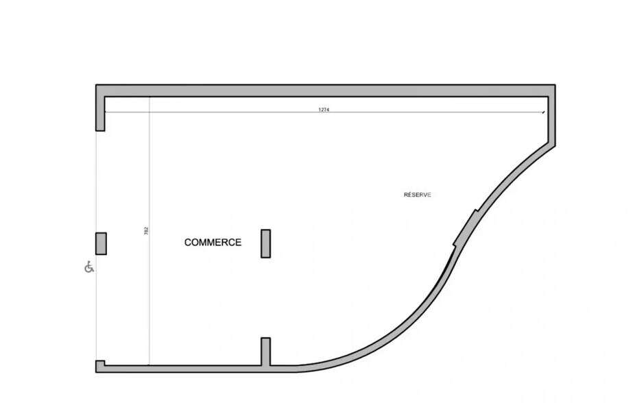 Retail in Juvisy-sur-Orge for sale - Floor Plan - Image 1 of 1