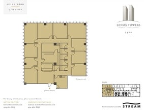 3400 Peachtree Rd NE, Atlanta, GA for lease Floor Plan- Image 1 of 1