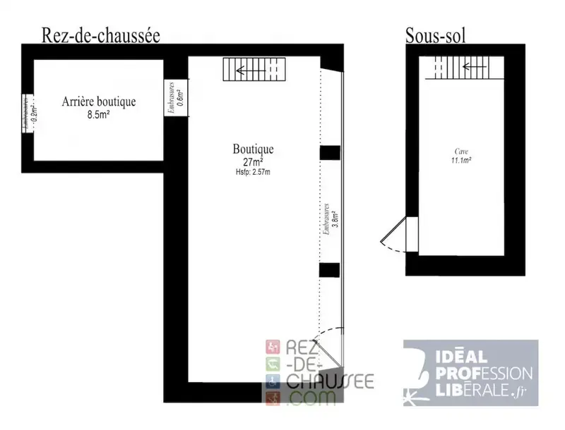 Paris, PAR 75012 -  -  - Floor Plan - Image 1 of 1