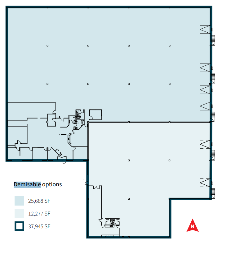 16630-16678 114th Ave, Edmonton, AB for lease Floor Plan- Image 1 of 1