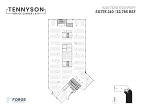 6100 Tennyson Pky, Plano, TX for lease Floor Plan- Image 2 of 3