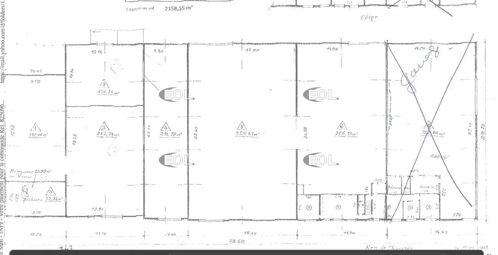 Industrial in Saint-Malo for lease - Floor Plan - Image 3 of 3