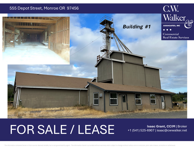 555 Depot St, Monroe, OR for sale - Building Photo - Image 2 of 2