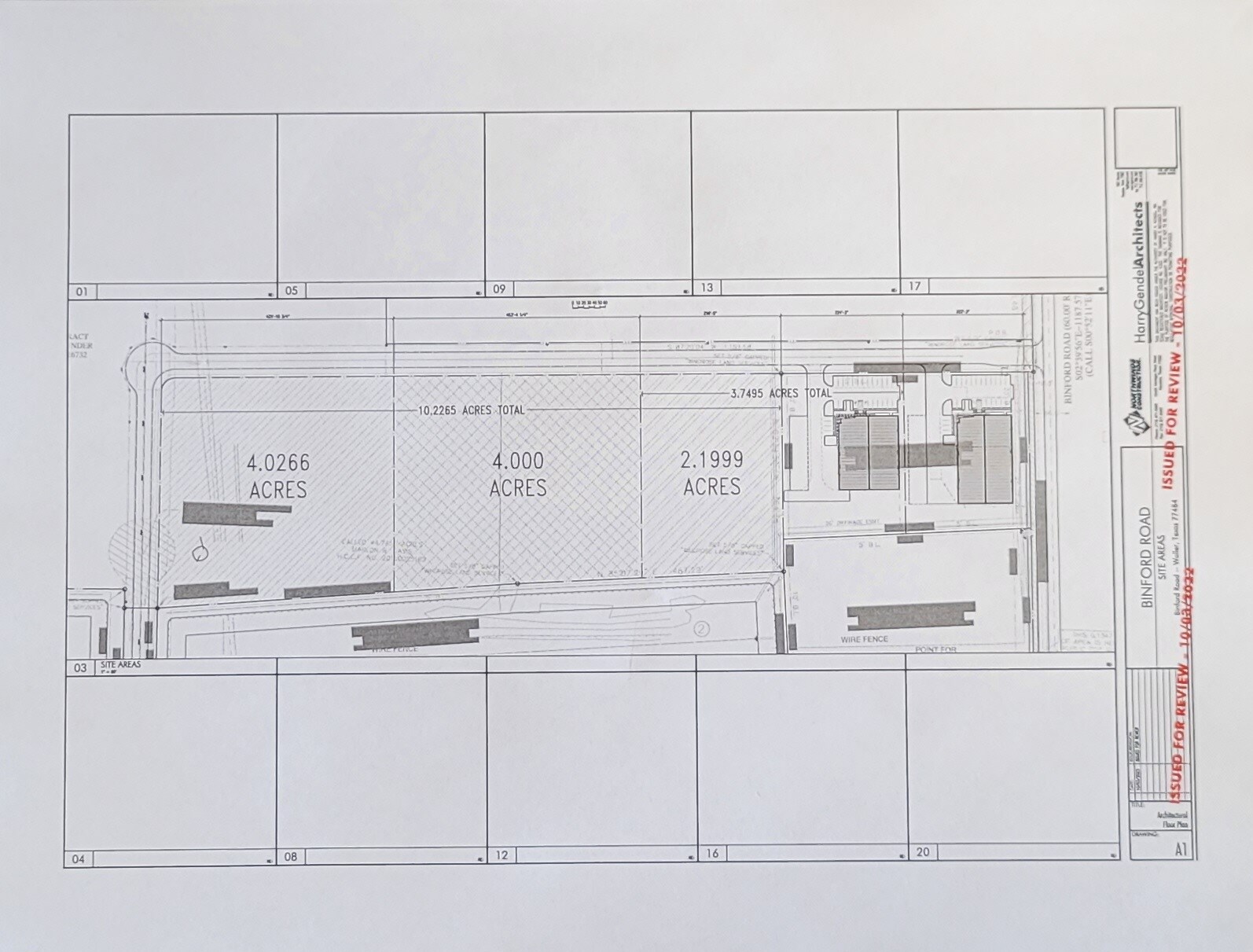 Binford Rd, Waller, TX 77484 4 10.2265 Acres Approx. Net of