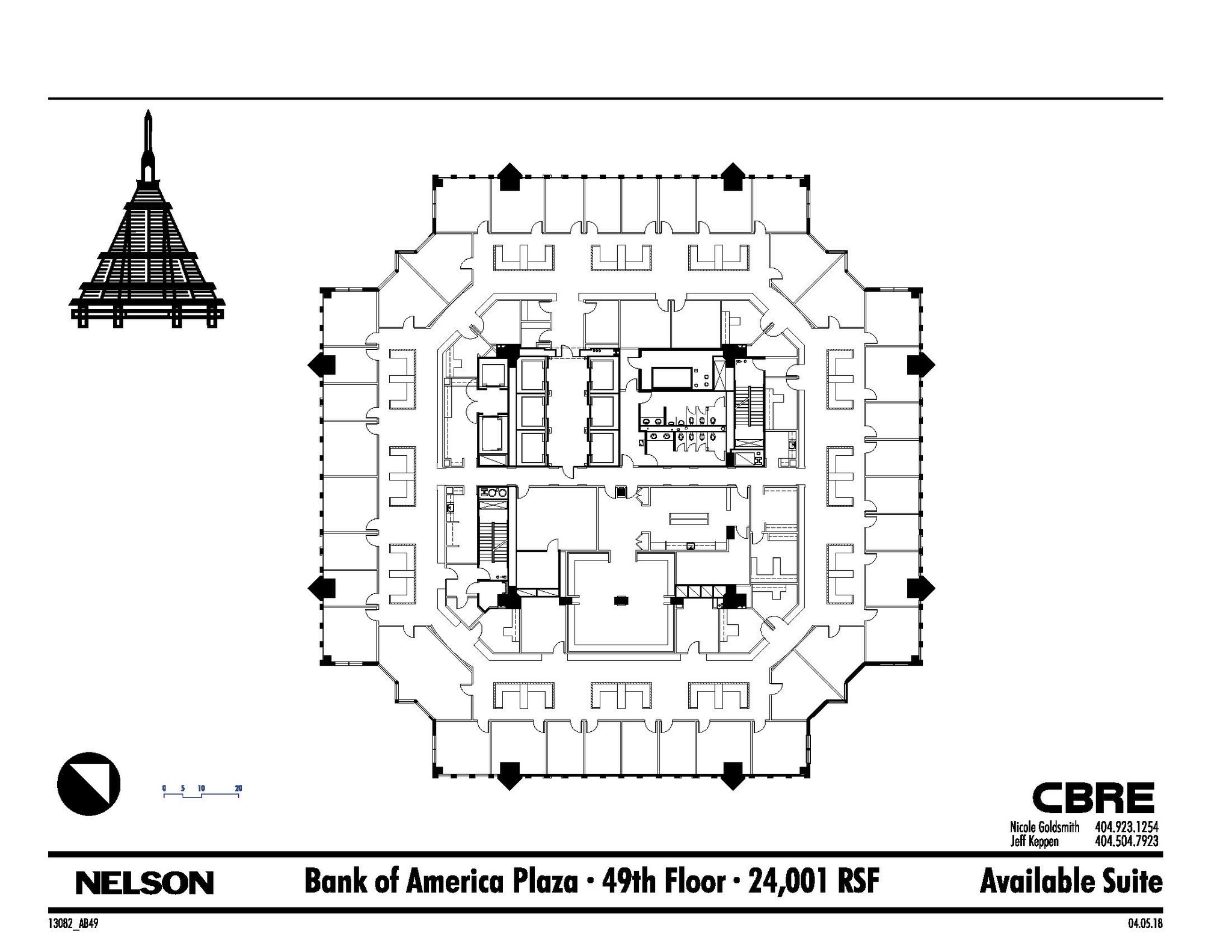 600 Peachtree St NE, Atlanta, GA for lease Floor Plan- Image 1 of 1