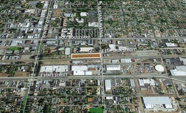 422 E Emporia St, Ontario, CA - AERIAL  map view