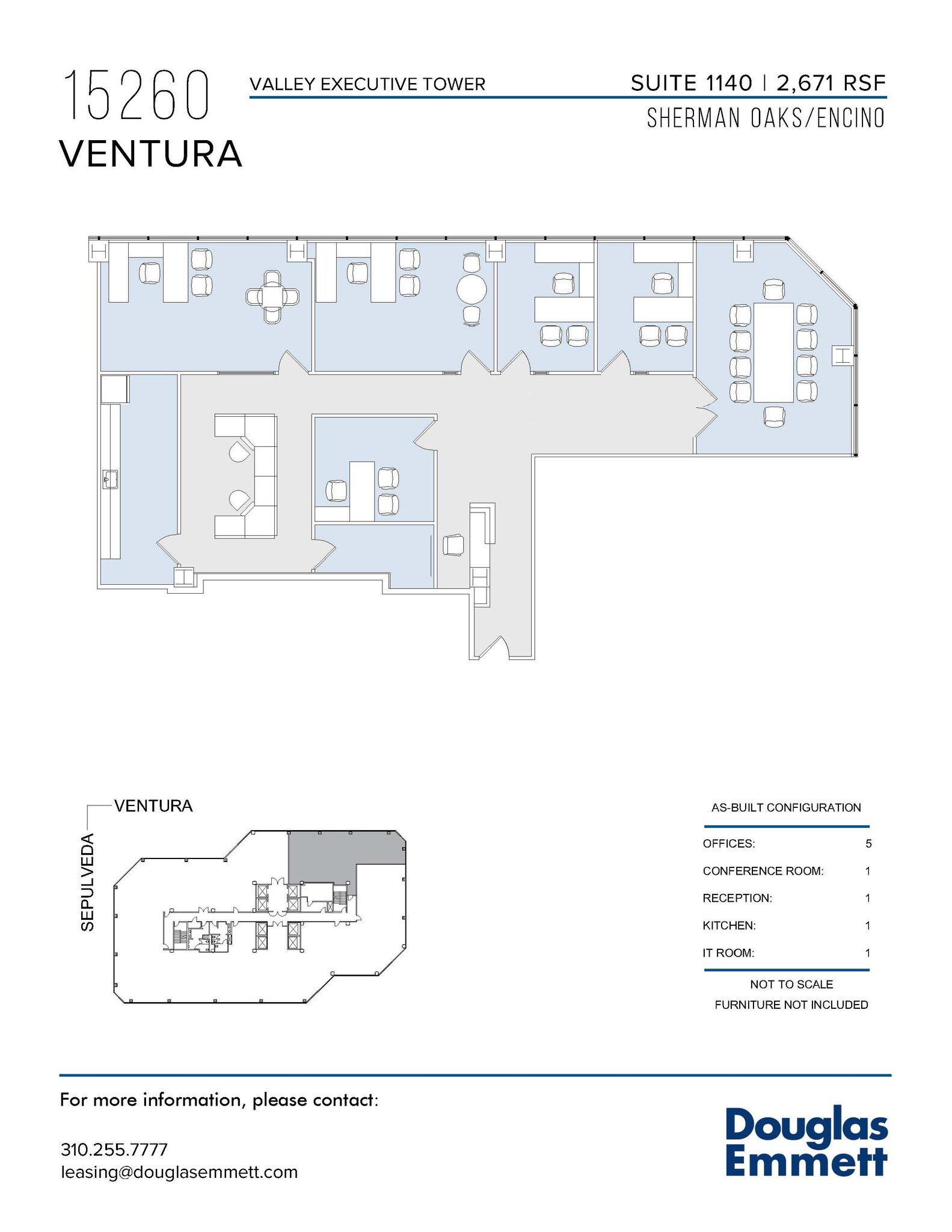 15260 Ventura Blvd, Sherman Oaks, CA for lease Floor Plan- Image 1 of 1