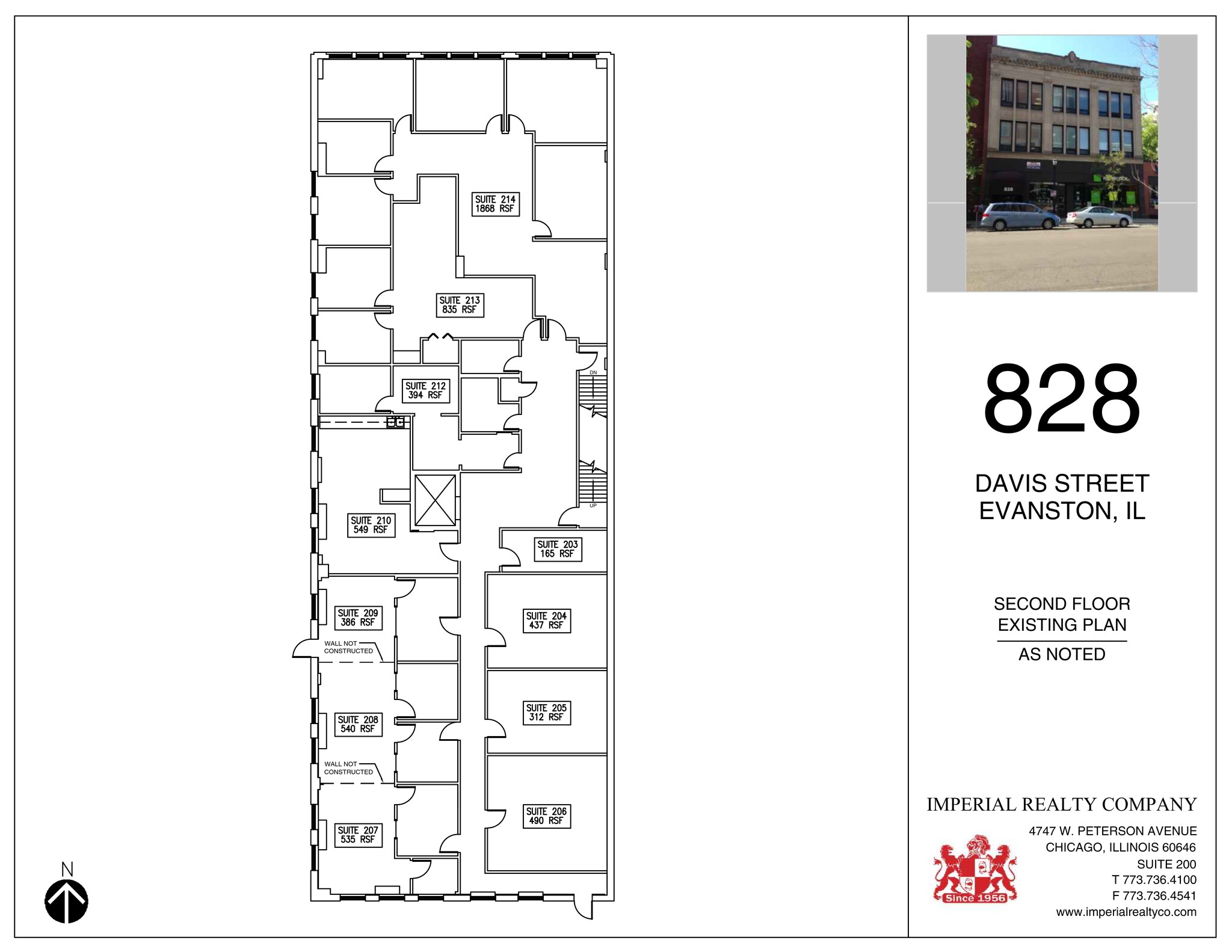 828 Davis St, Evanston, IL for lease Site Plan- Image 1 of 1