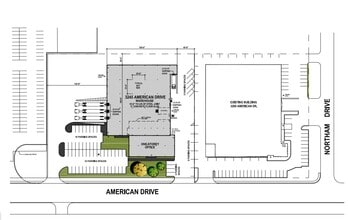 3245 American Dr, Mississauga, ON for lease Site Plan- Image 1 of 2