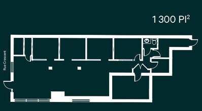 2015 Rue Crescent, Montréal, QC for lease Floor Plan- Image 1 of 4
