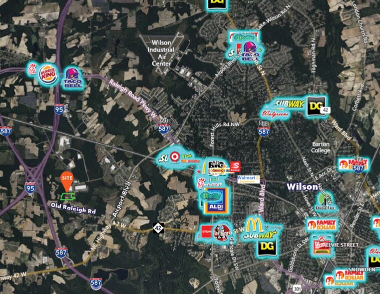 Lamm Rd & Old Raleigh Rd, Wilson, NC 27893 Land for Sale