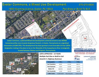 More details for 1800 Wyoming Ave, Exeter, PA - Land for Lease