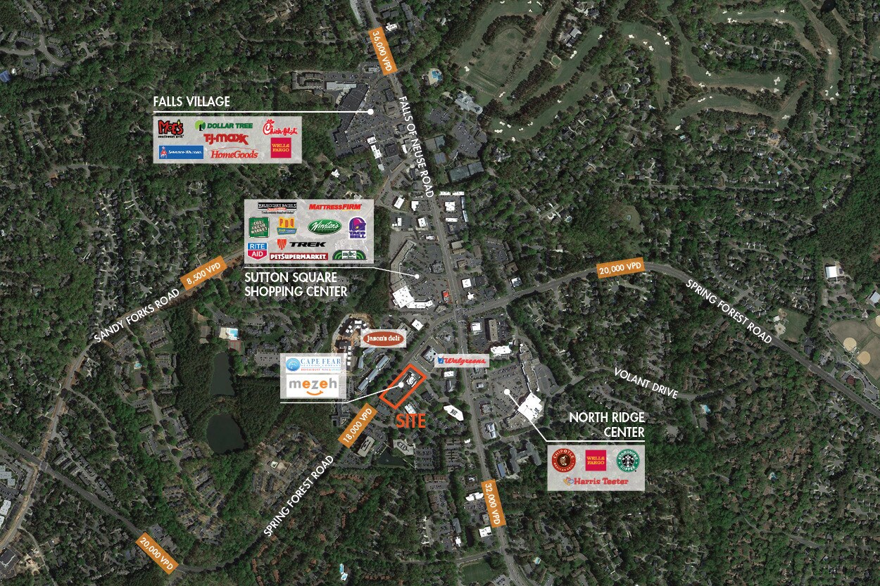 832 Springfield Commons Dr, Raleigh, NC for sale Aerial- Image 1 of 1