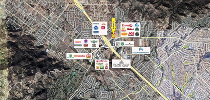 NWC Clinton Keith & Wildomar Trl, Wildomar, CA - AERIAL  map view