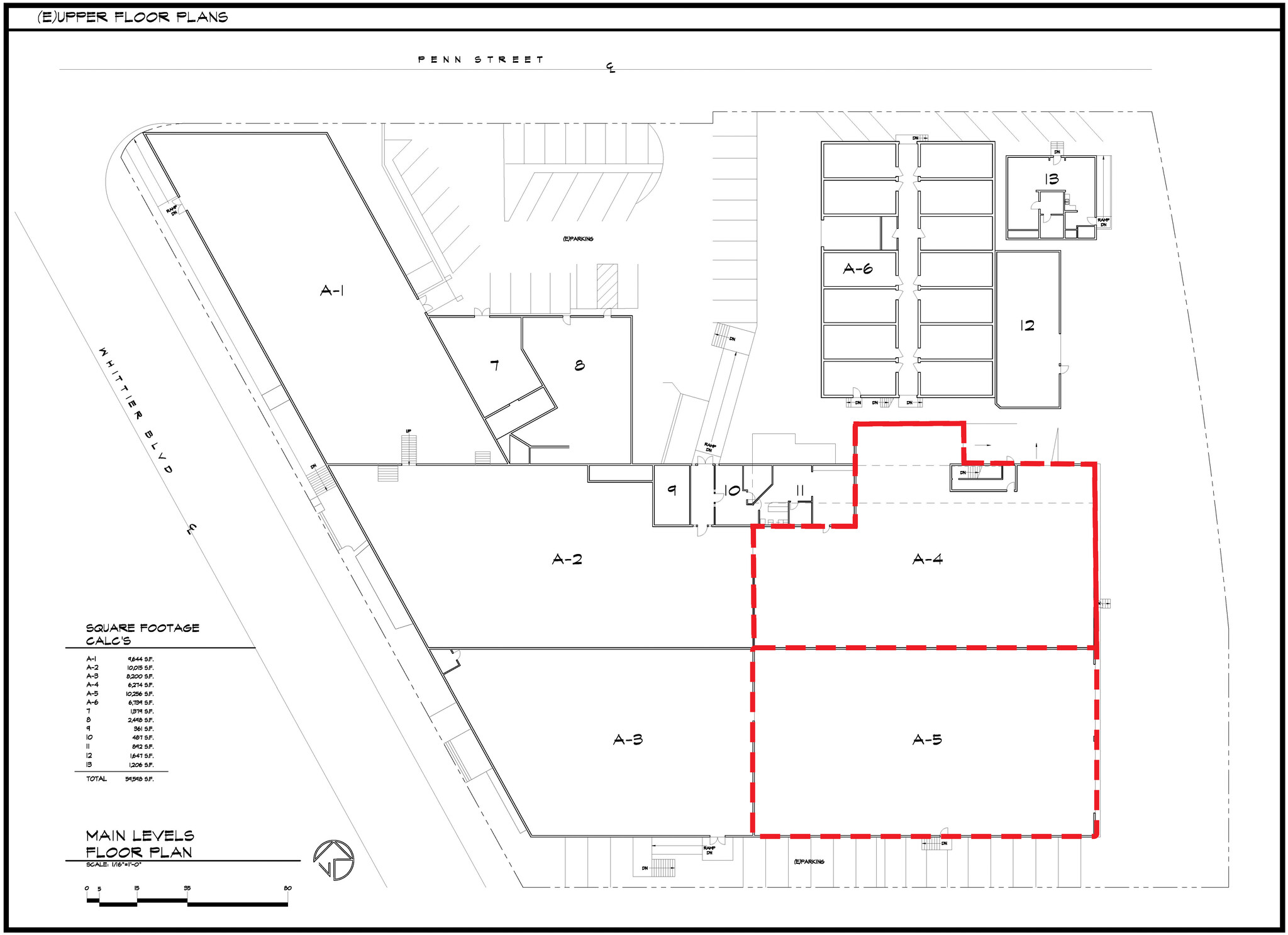 12310-12320 Penn St, Whittier, CA for lease Building Photo- Image 1 of 5