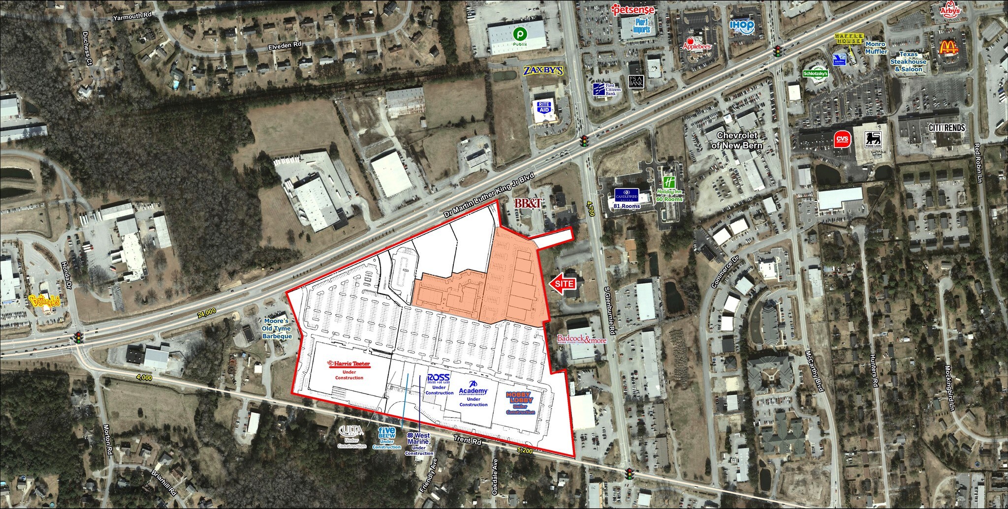 3511-3553 M L King Jr Blvd, New Bern, NC for sale Other- Image 1 of 1