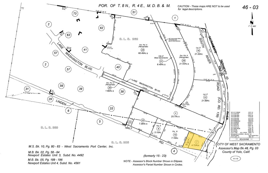 1150 Linden Rd, West Sacramento, CA for sale - Plat Map - Image 1 of 1