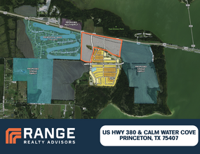 Lavon Groves, Princeton, TX - aerial  map view