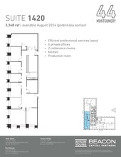 44 Montgomery St, San Francisco, CA for lease Floor Plan- Image 1 of 1