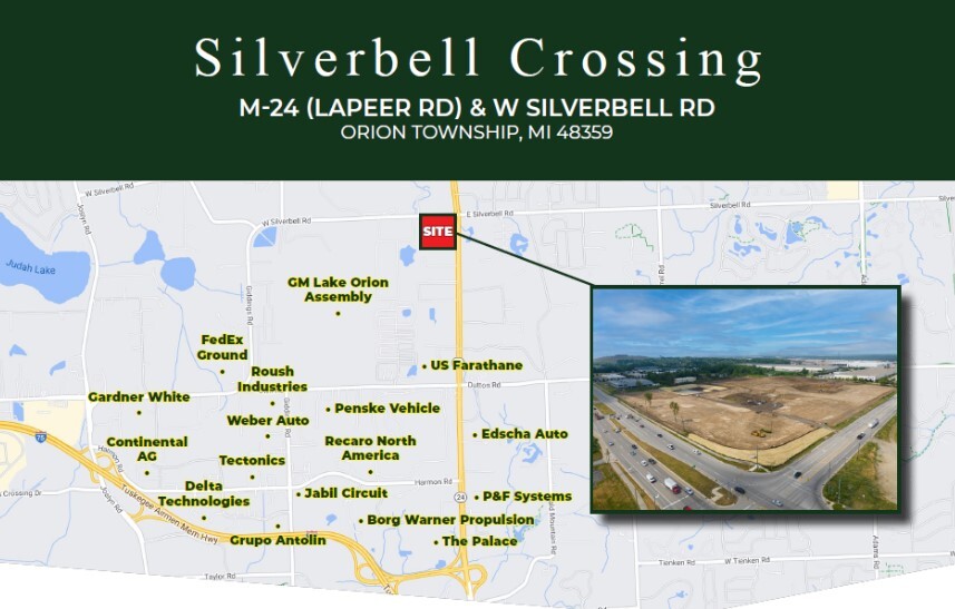 M-24 & Silverbell, Orion Township, MI for lease - Building Photo - Image 1 of 2